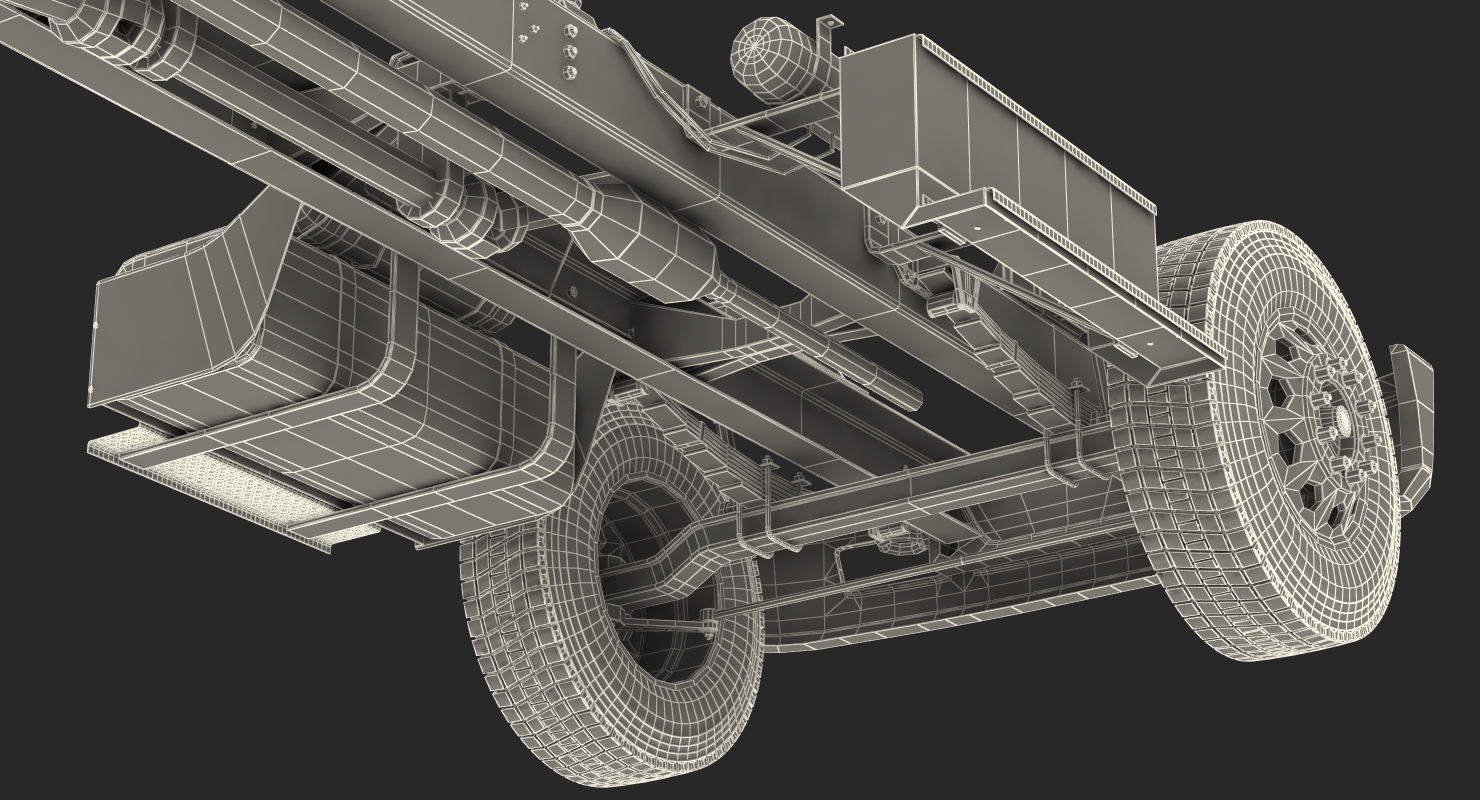 3D model Truck Chassis 2