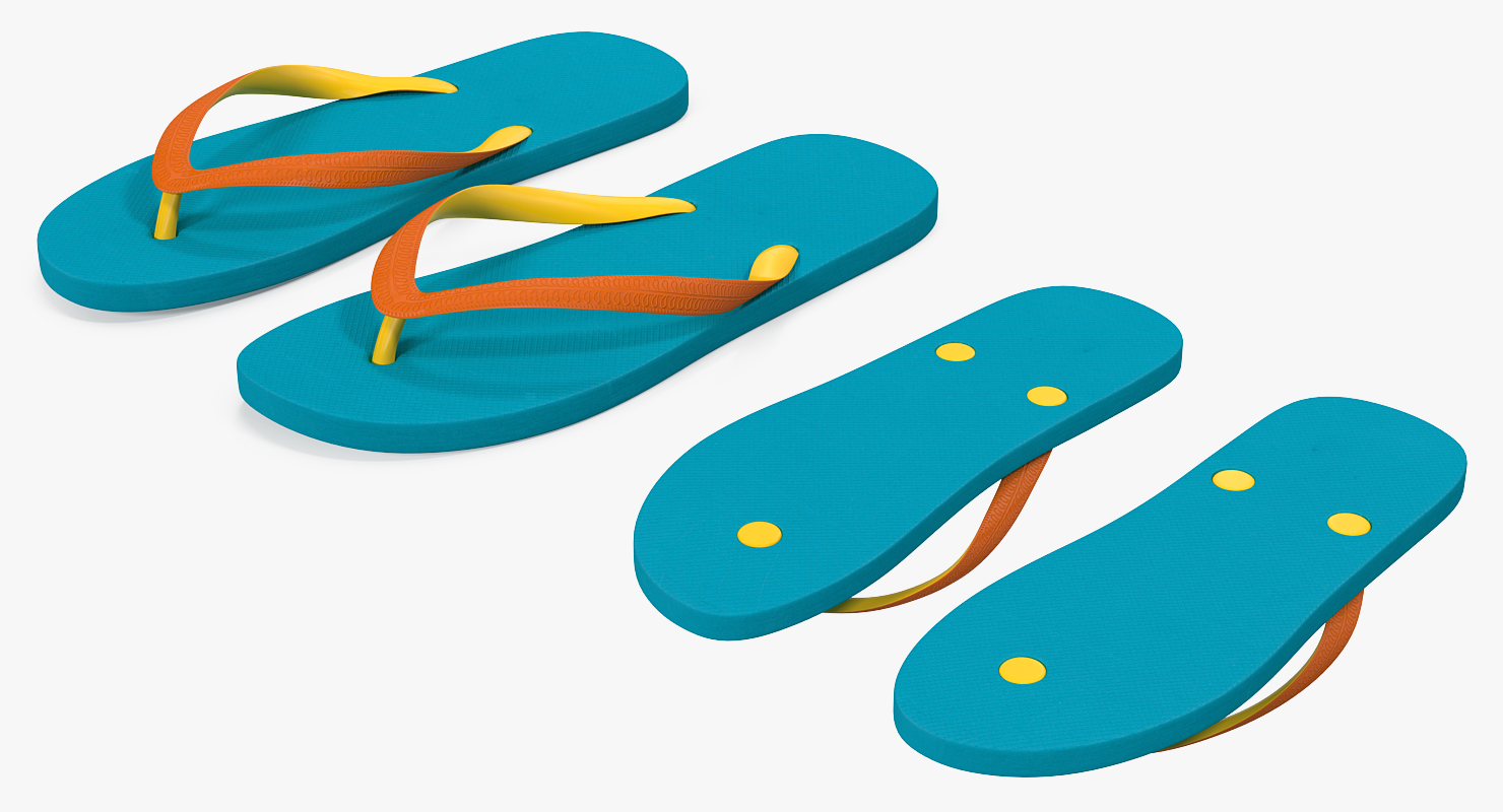 3D model Flip Flops