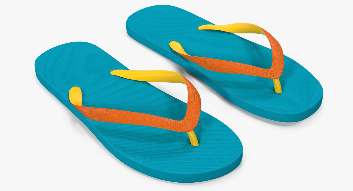 3D model Flip Flops