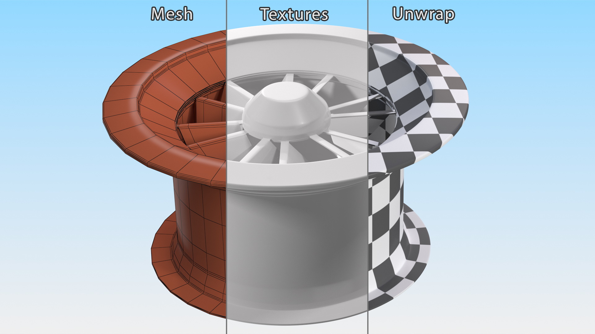 3D model Round Swirl Diffuser