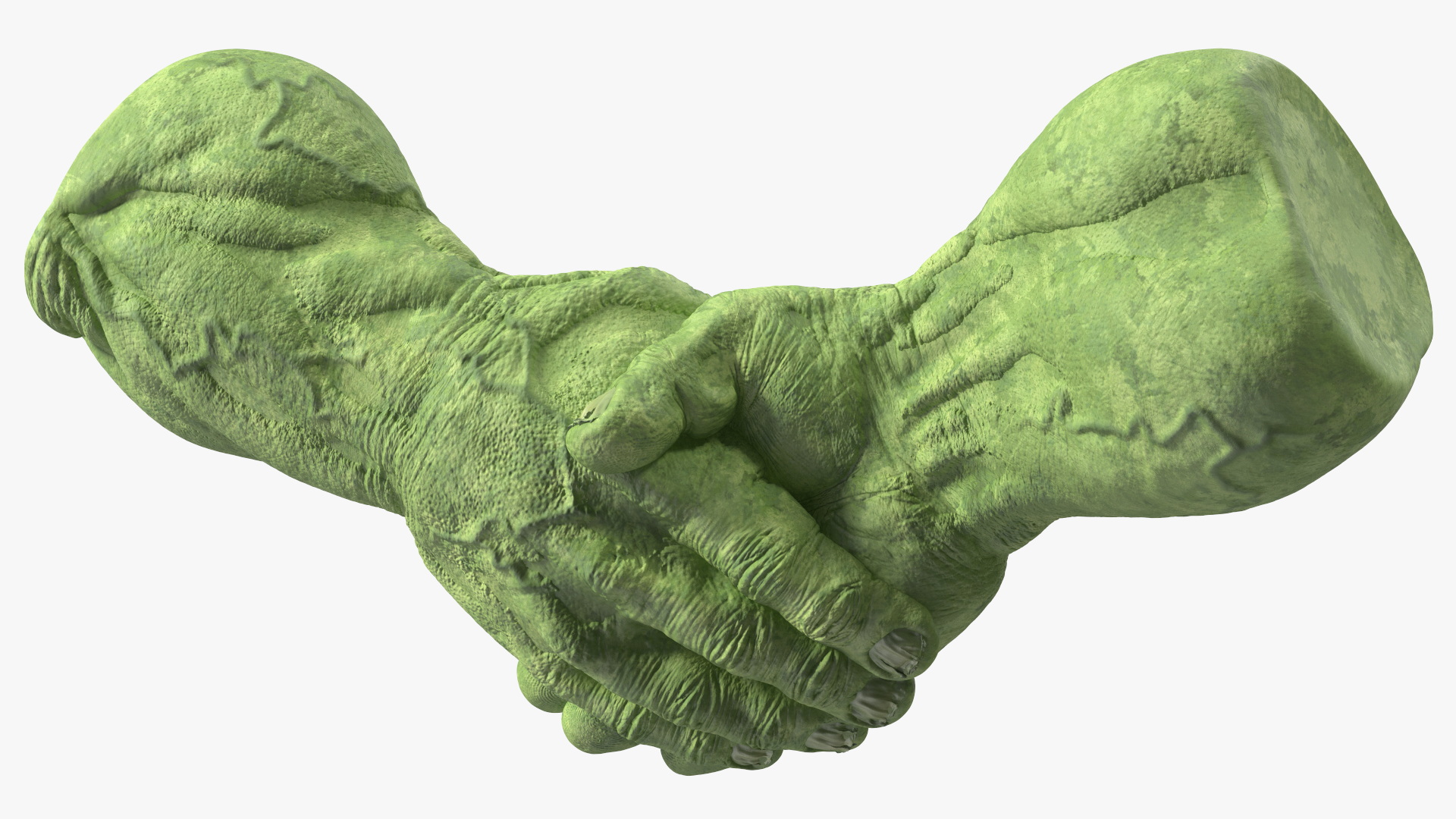 3D model Handshake Hulk Hands