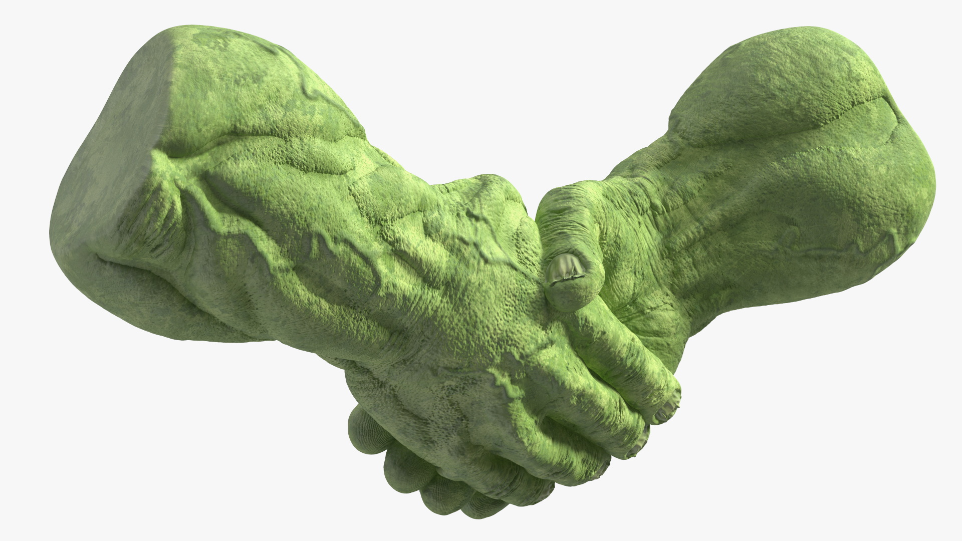 3D model Handshake Hulk Hands