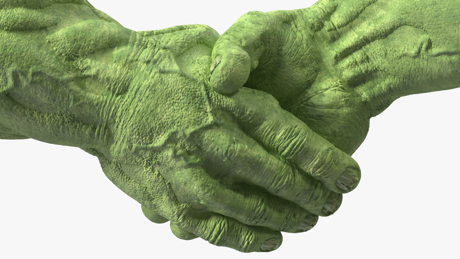 3D model Handshake Hulk Hands