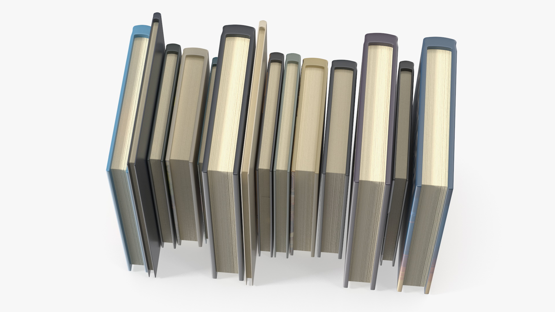 3D model Books For Shelf