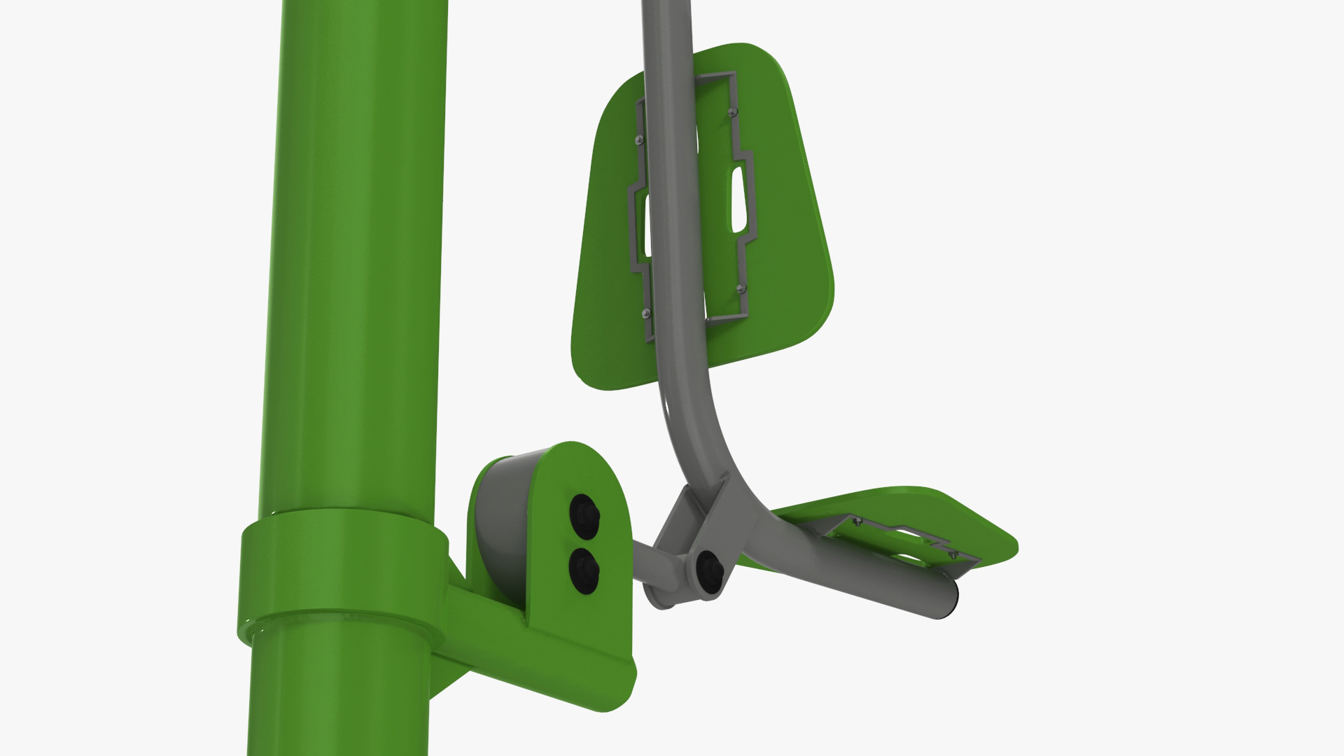 Pull Chair Green Outdoor Trainer 3D