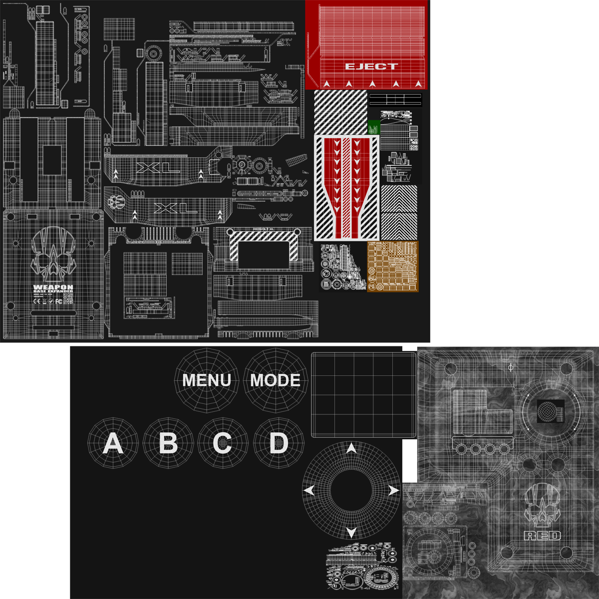 Red Weapon Dragon 6k Body 2 3D