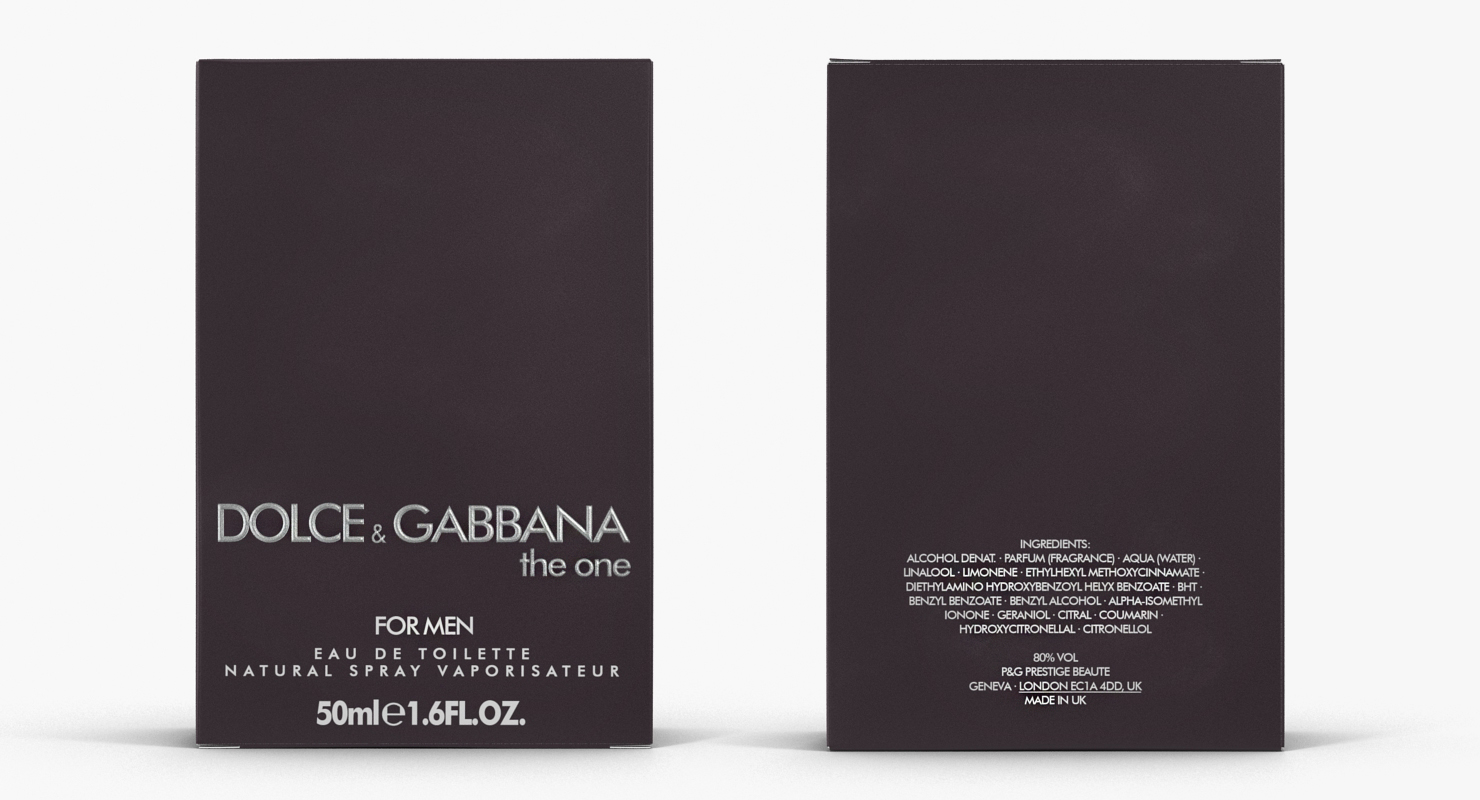 3D model Perfume Box Dolce Gabbana