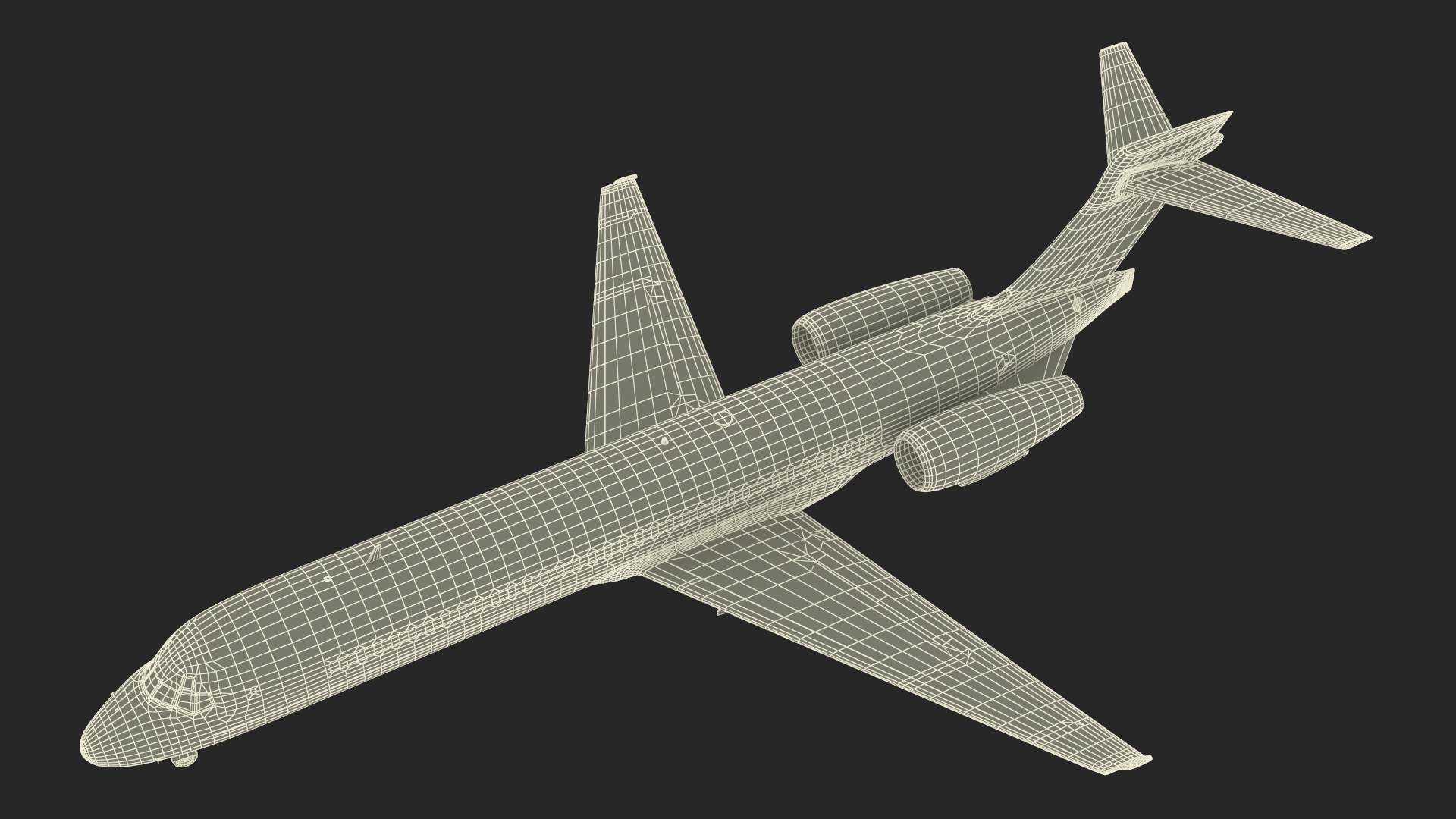 3D model Air Transat Livery Boeing 717-200 Rigged