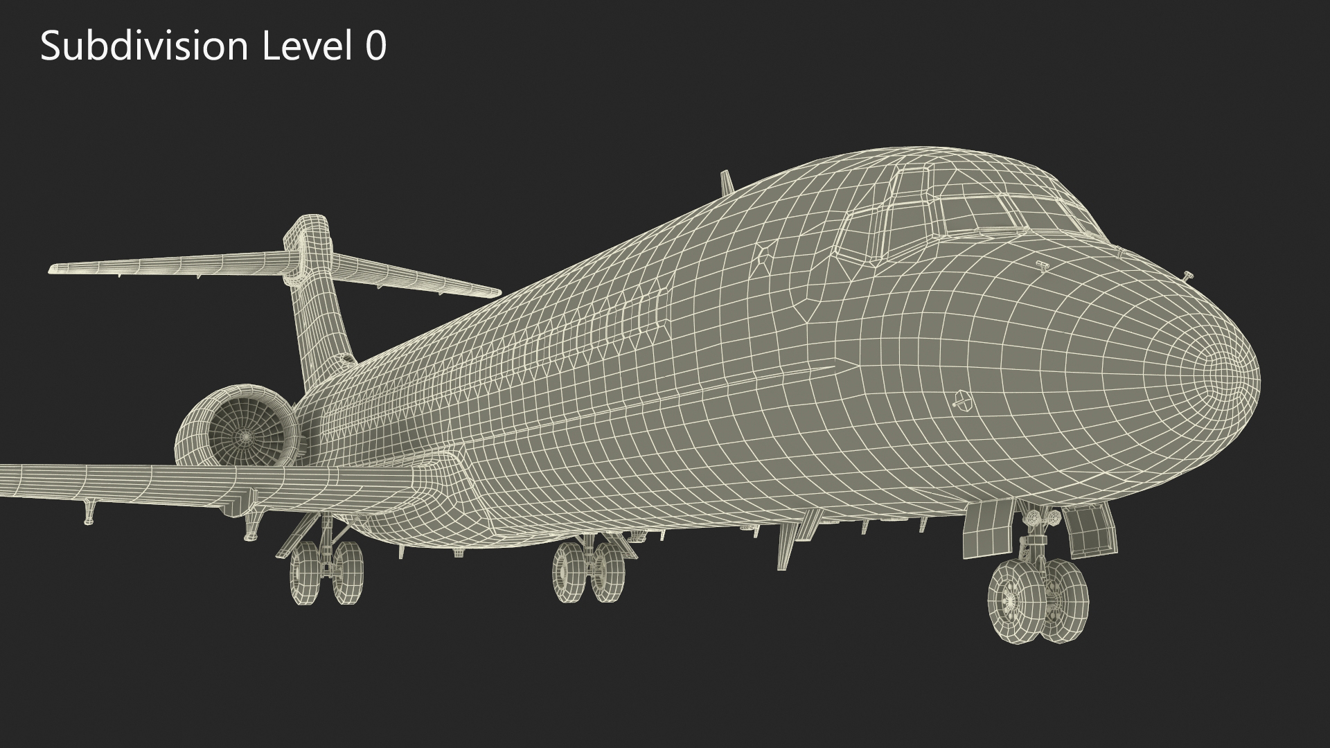 3D model Air Transat Livery Boeing 717-200 Rigged