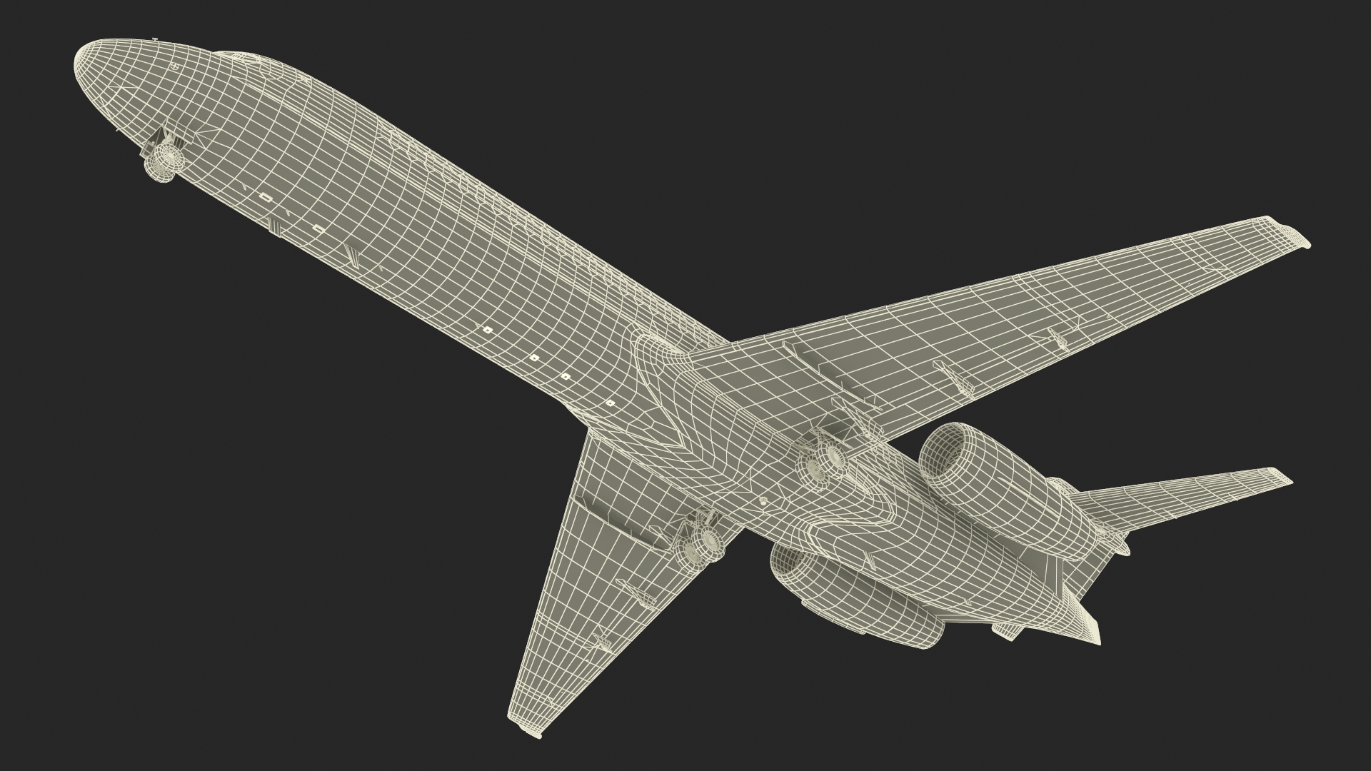 3D model Air Transat Livery Boeing 717-200 Rigged