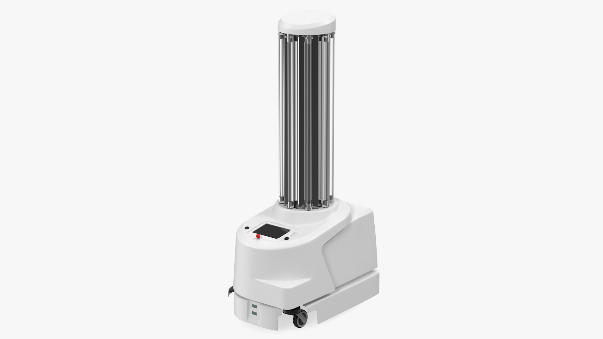 3D model UV Disinfection Robot Off