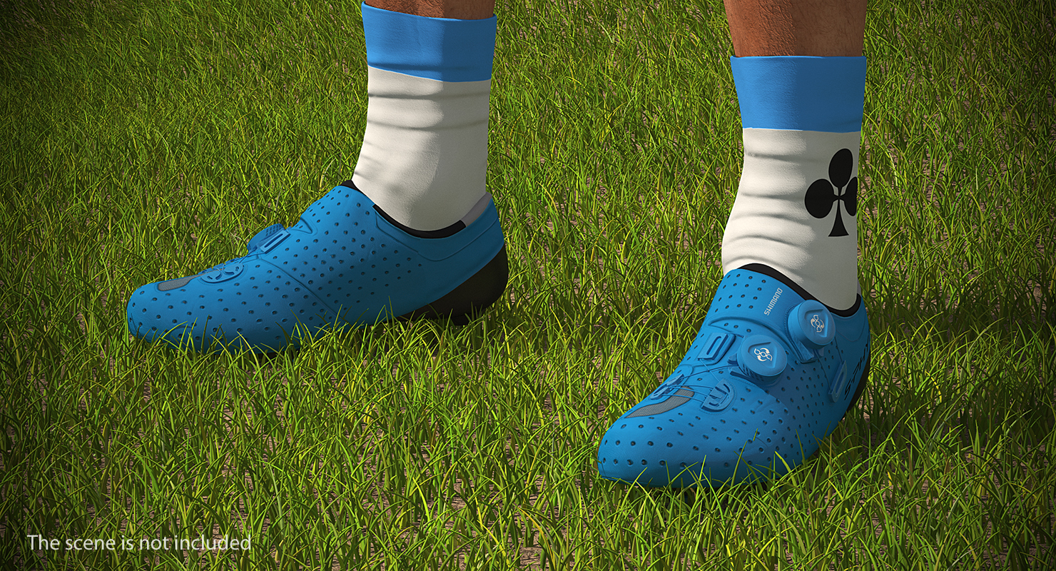 3D model Bicyclist Boots