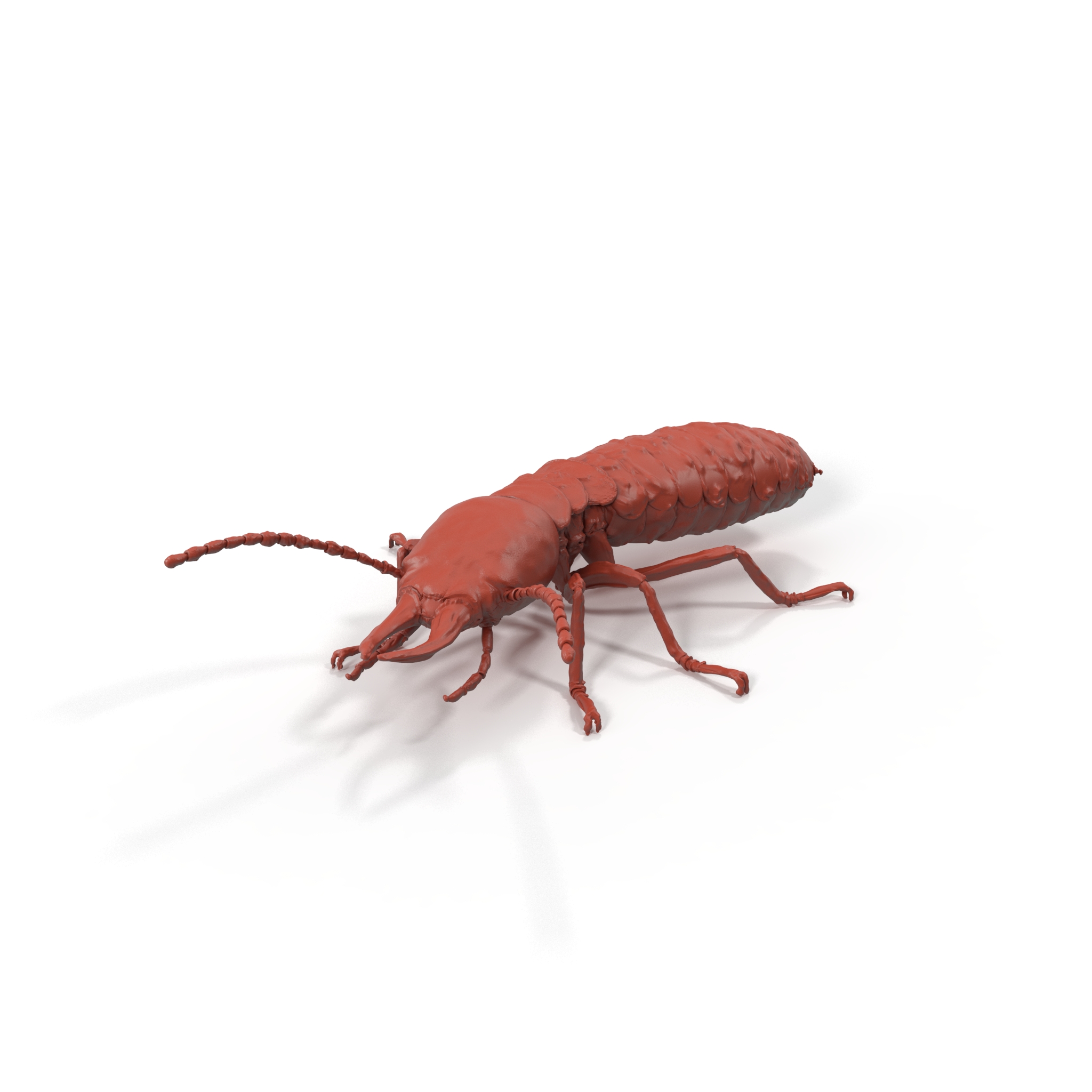 Termite in Creeping Pose for 3D Print 3D