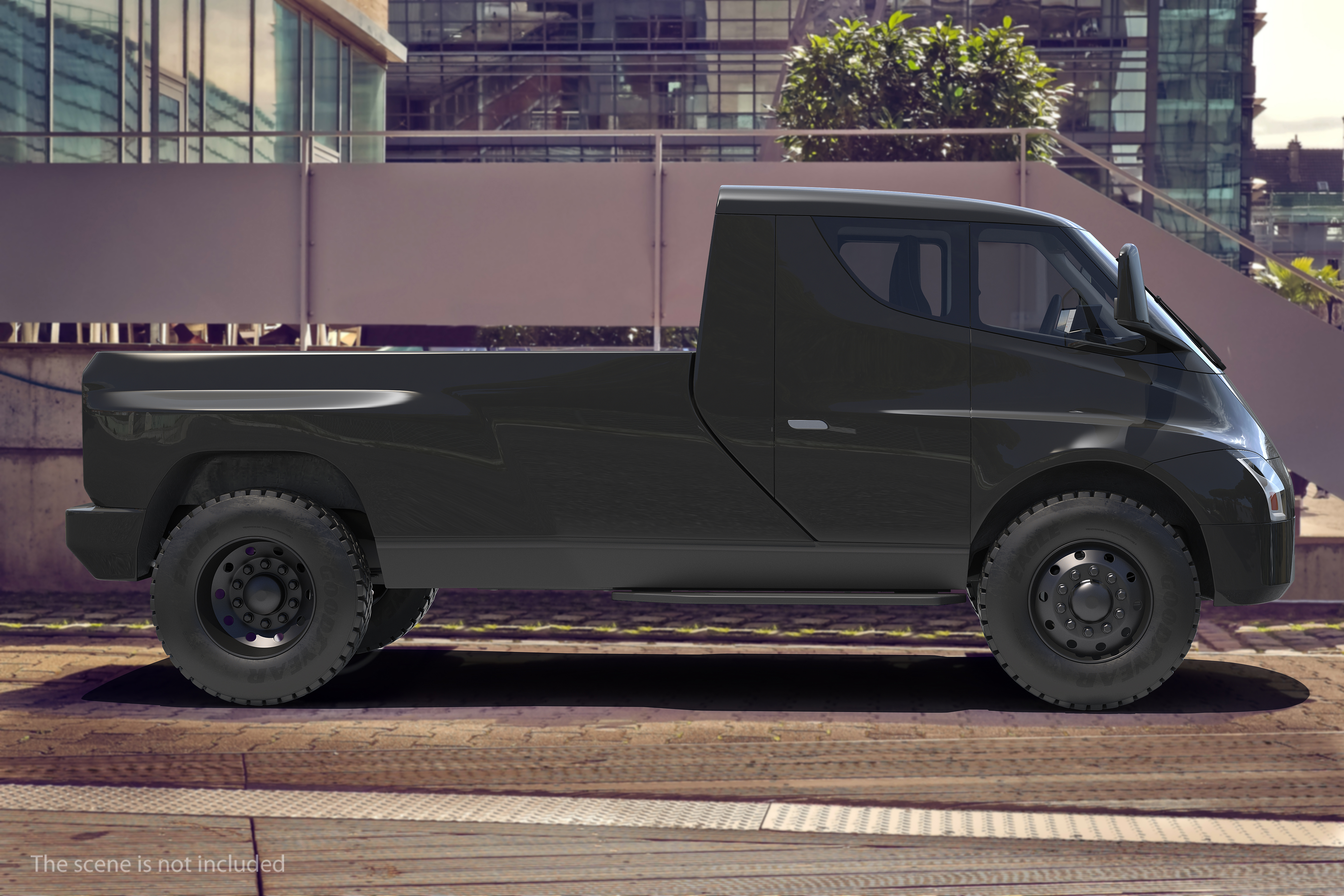 Tesla Pickup Electric Concept 3D model