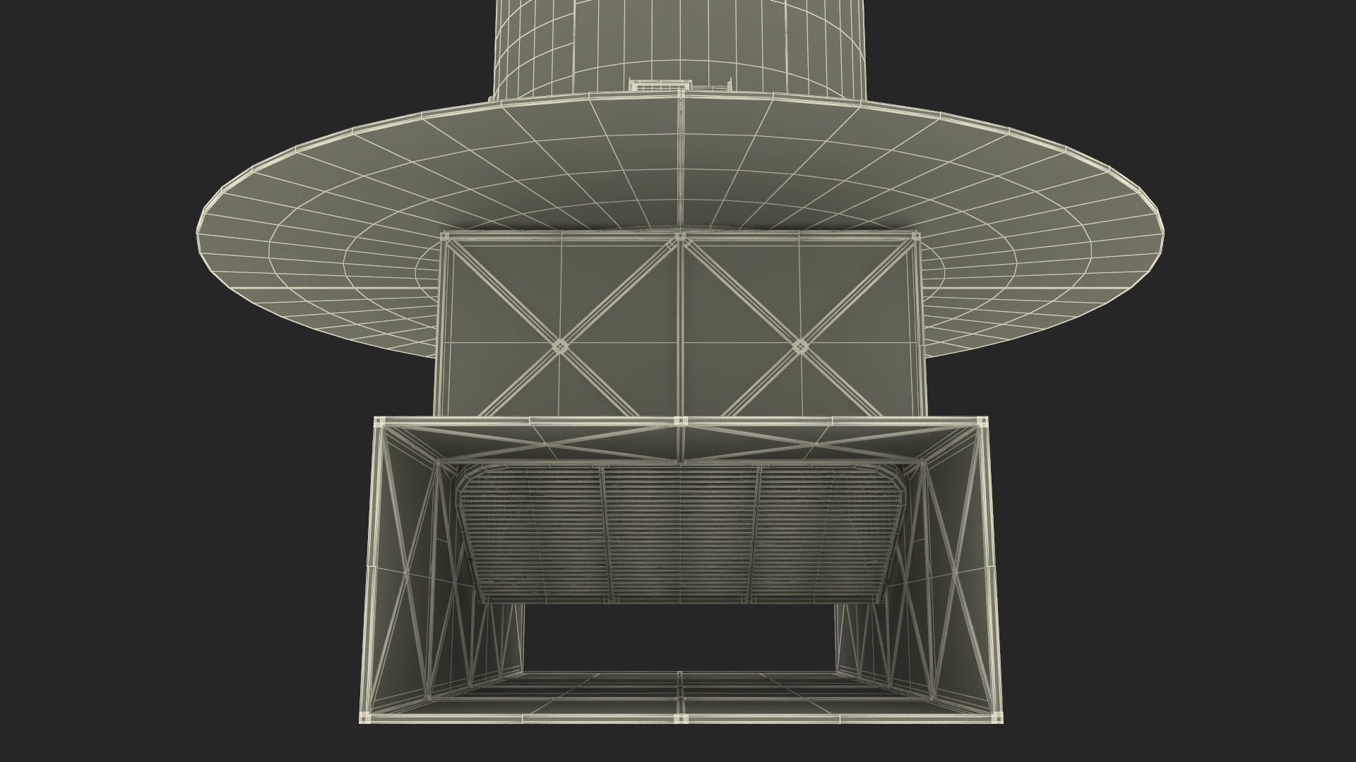 3D Aerodynamic Tunnel model