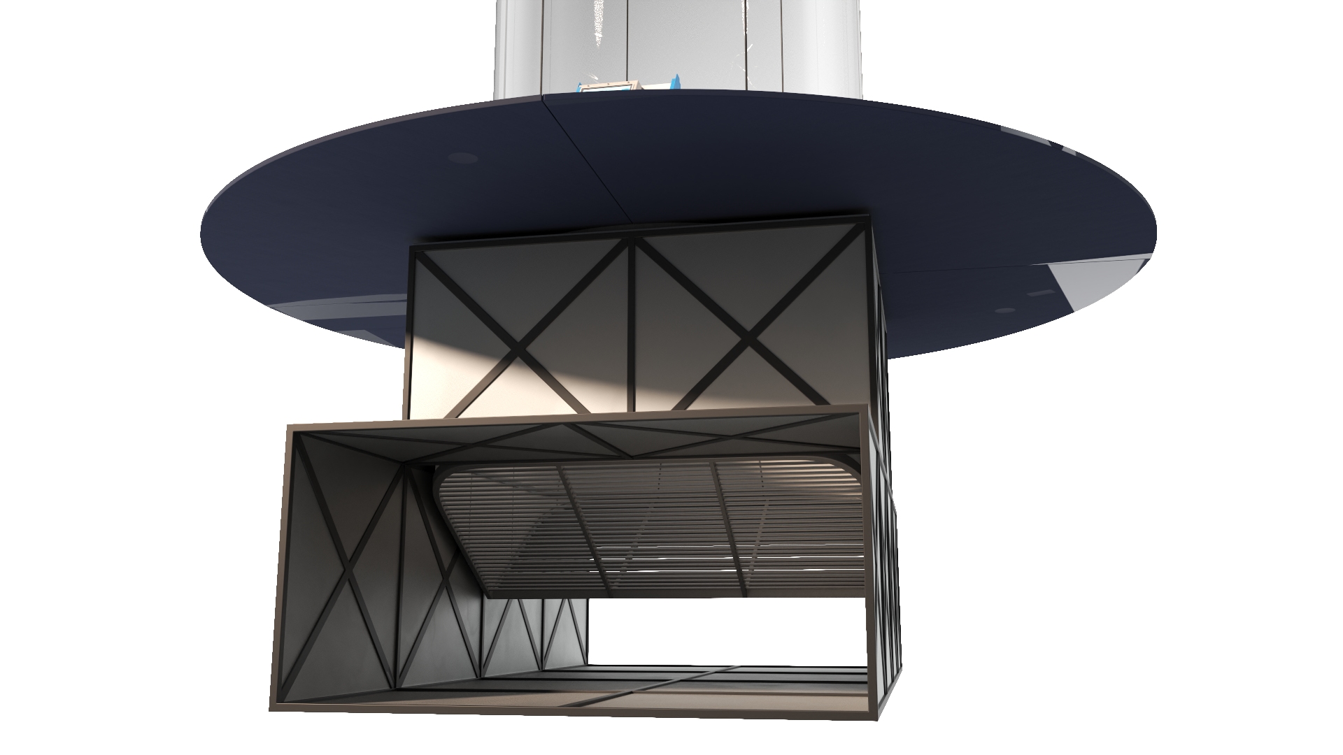 3D Aerodynamic Tunnel model