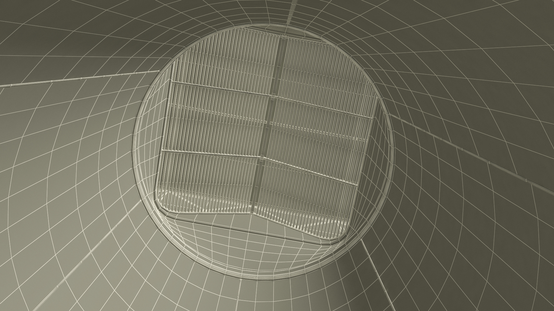 3D Aerodynamic Tunnel model