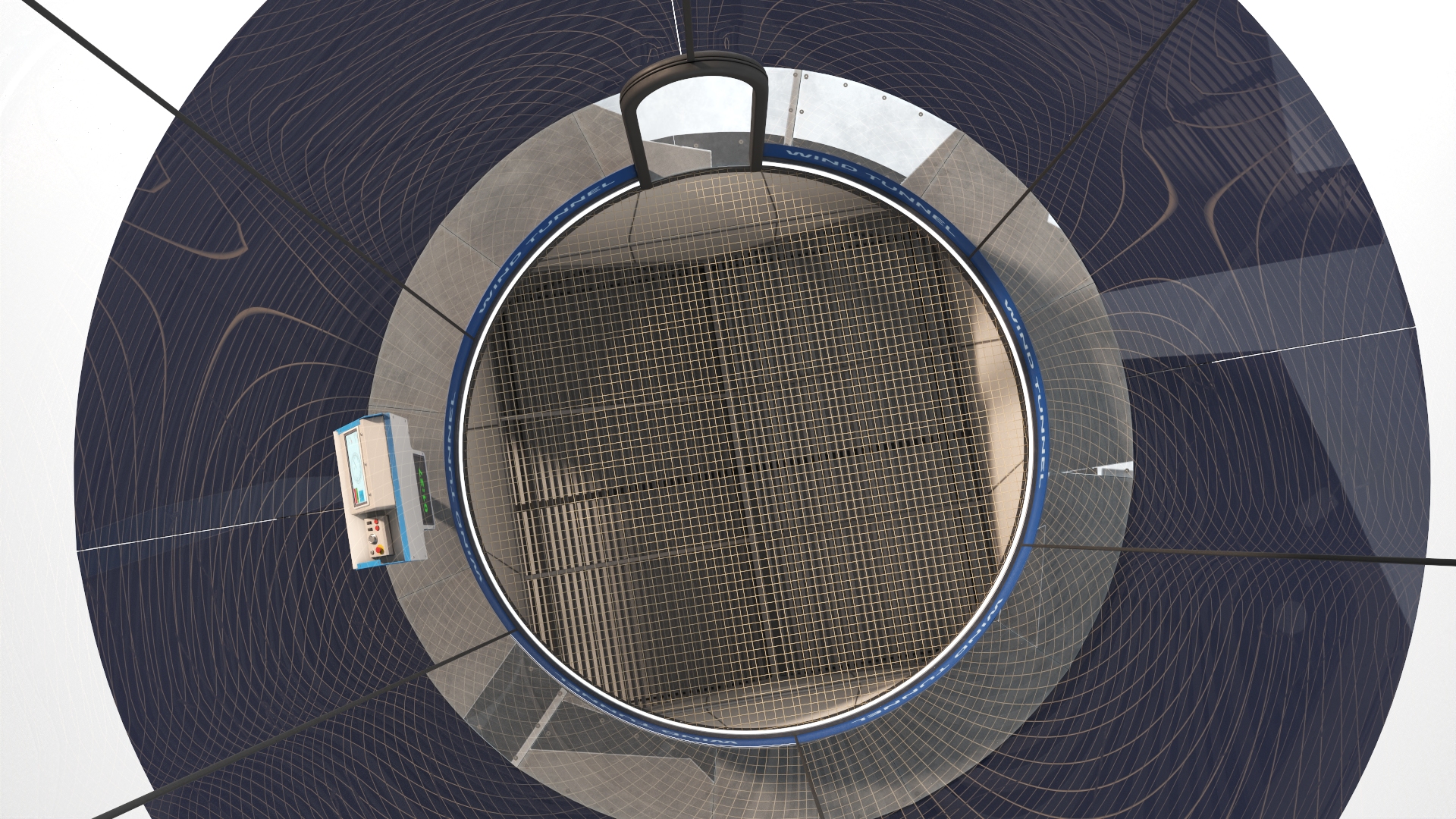 3D Aerodynamic Tunnel model