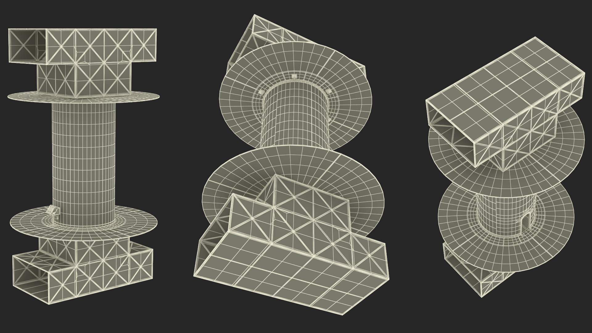 3D Aerodynamic Tunnel model