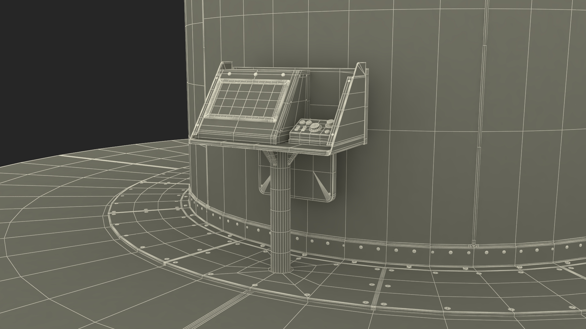 3D Aerodynamic Tunnel model