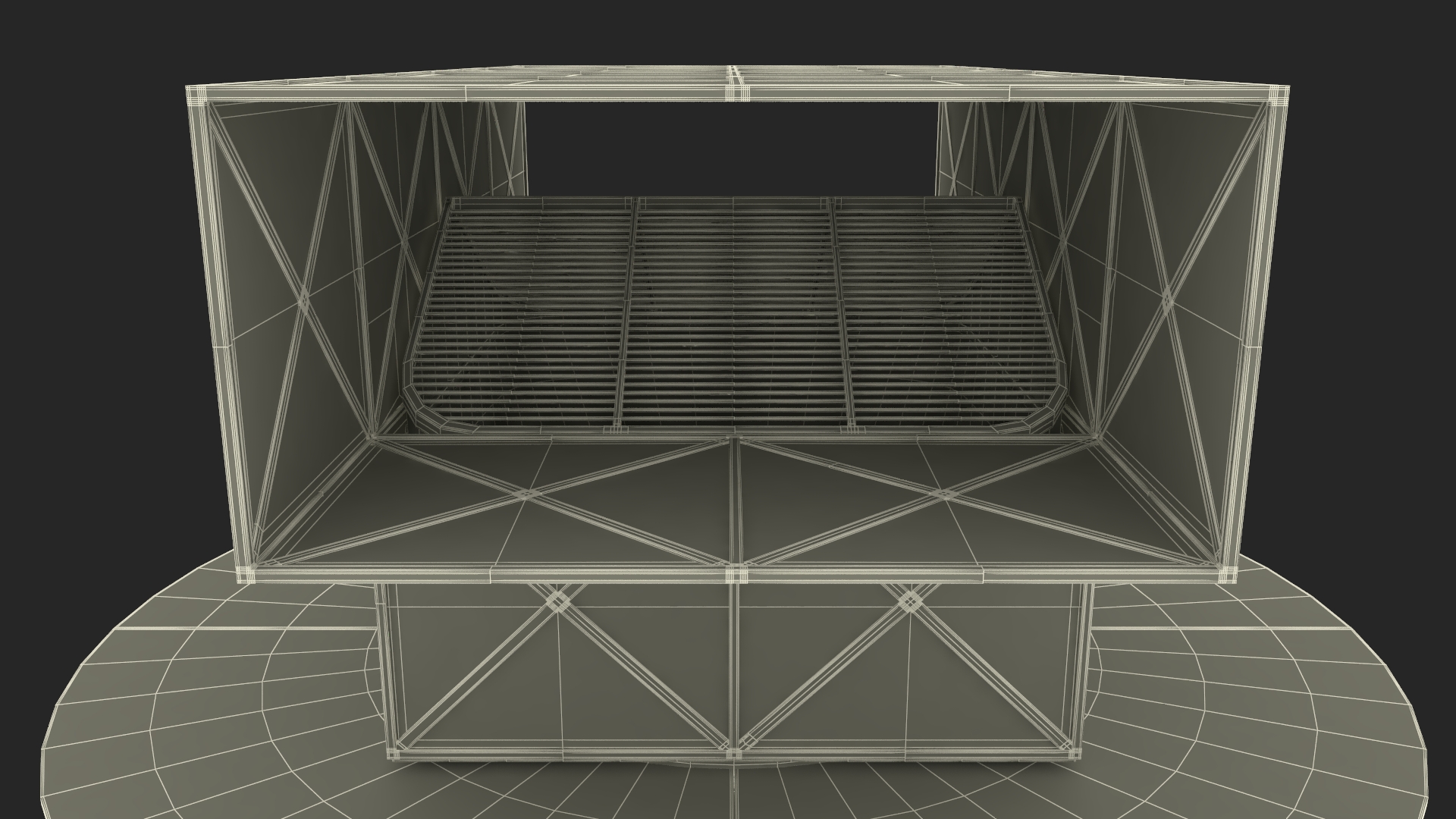 3D Aerodynamic Tunnel model