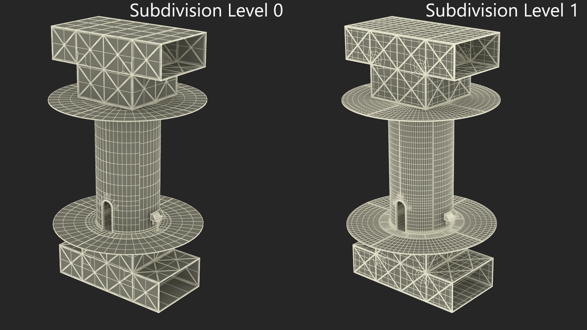 3D Aerodynamic Tunnel model