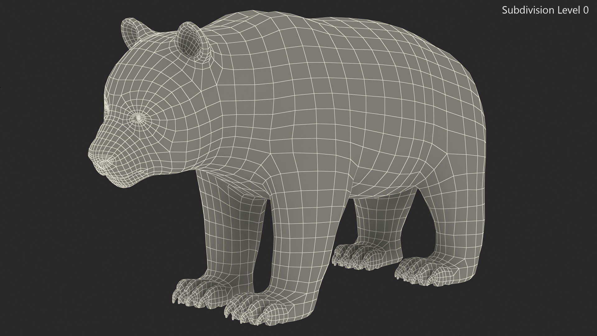 Giant Panda Fur Rigged 3D