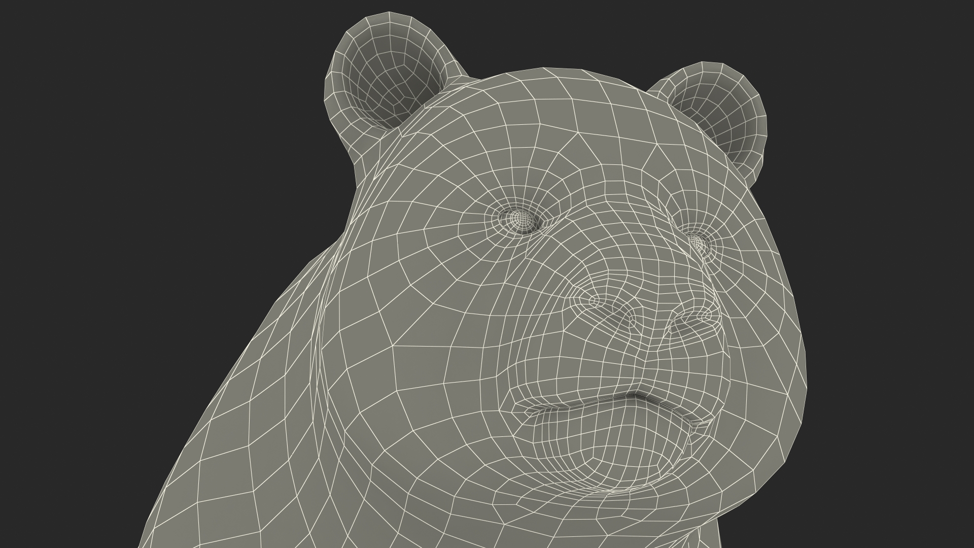 Giant Panda Fur Rigged 3D