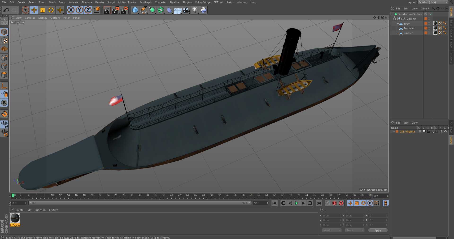 CSS Virginia 3D