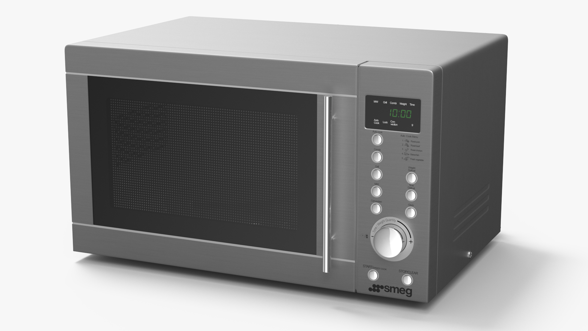 Smeg Microwave Oven 3D model