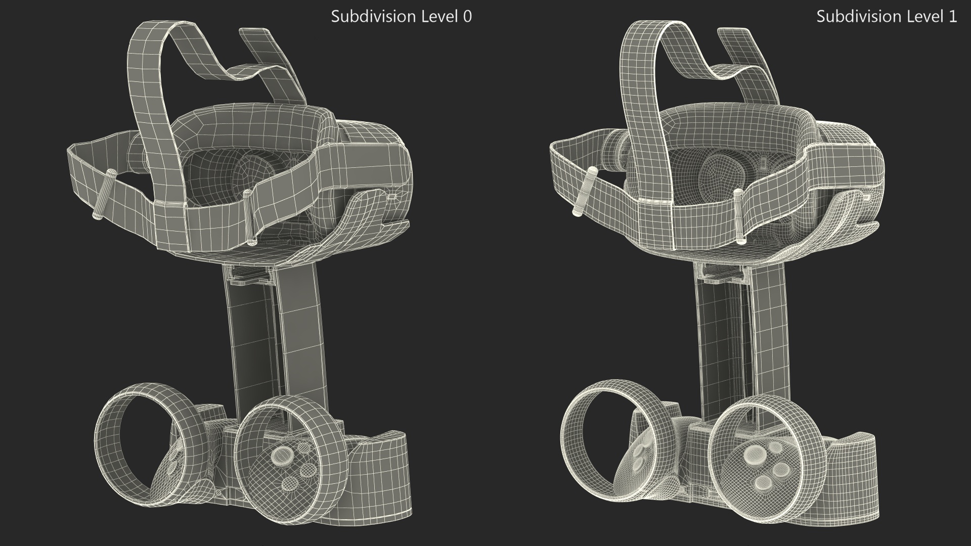 3D Charging Dock for Oculus Quest 2 Off