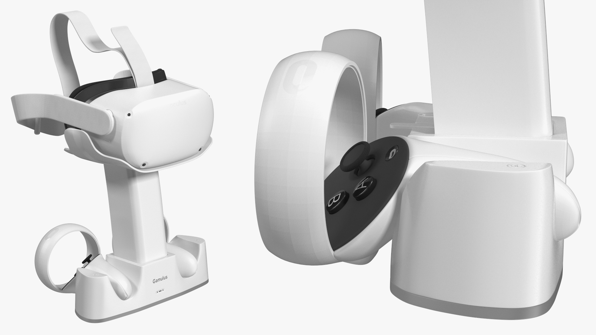 3D Charging Dock for Oculus Quest 2 Off