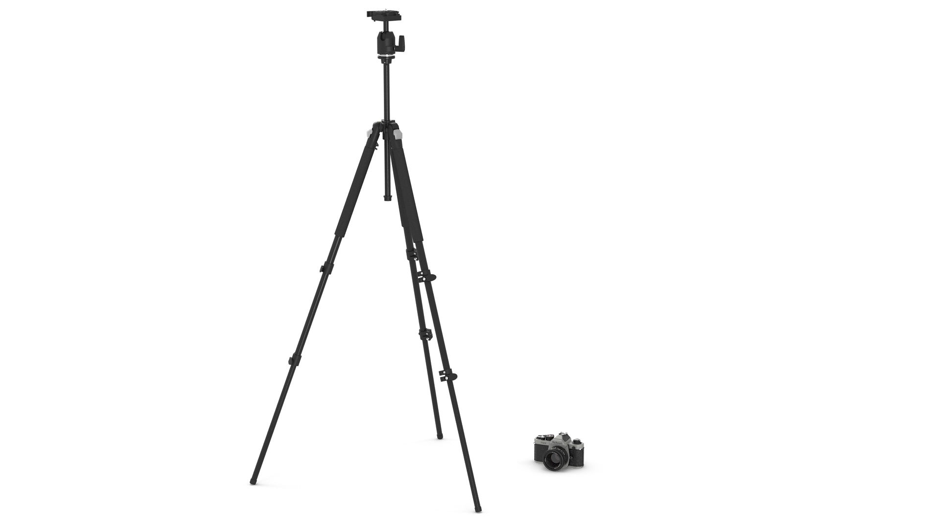 3D Professional Camera Tripod with DSLR