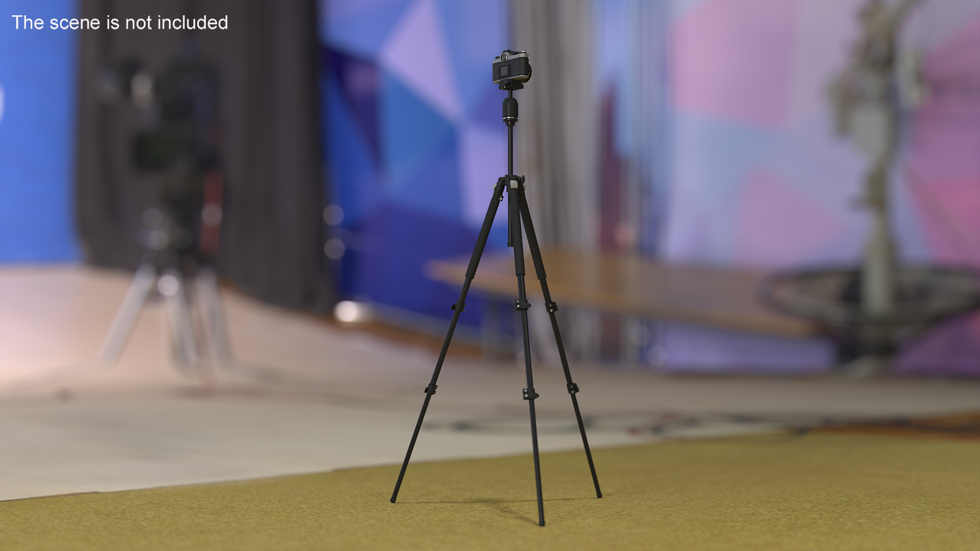 3D Professional Camera Tripod with DSLR