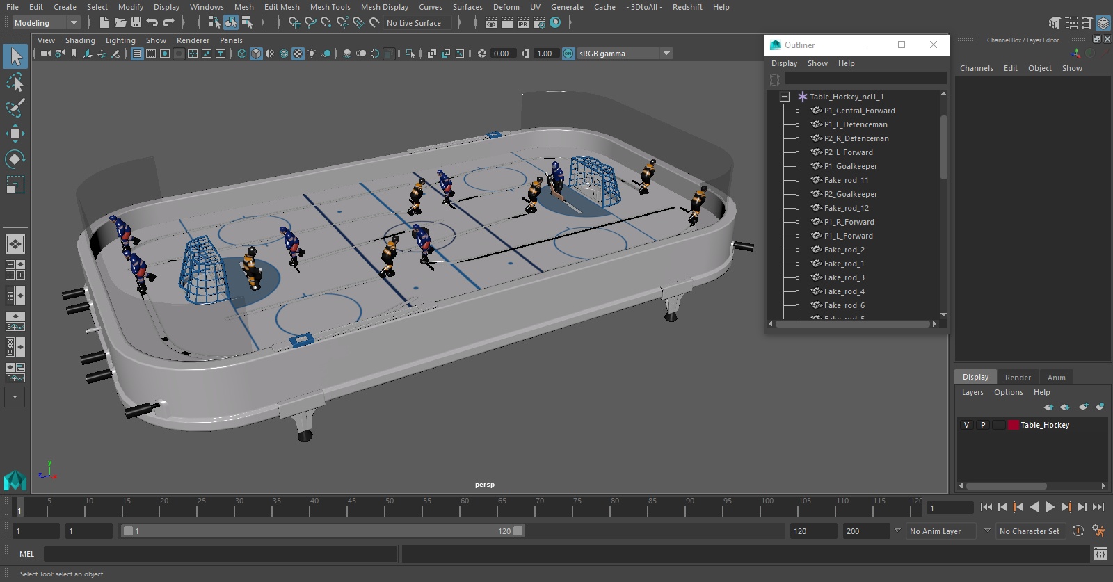 Table Hockey 3D