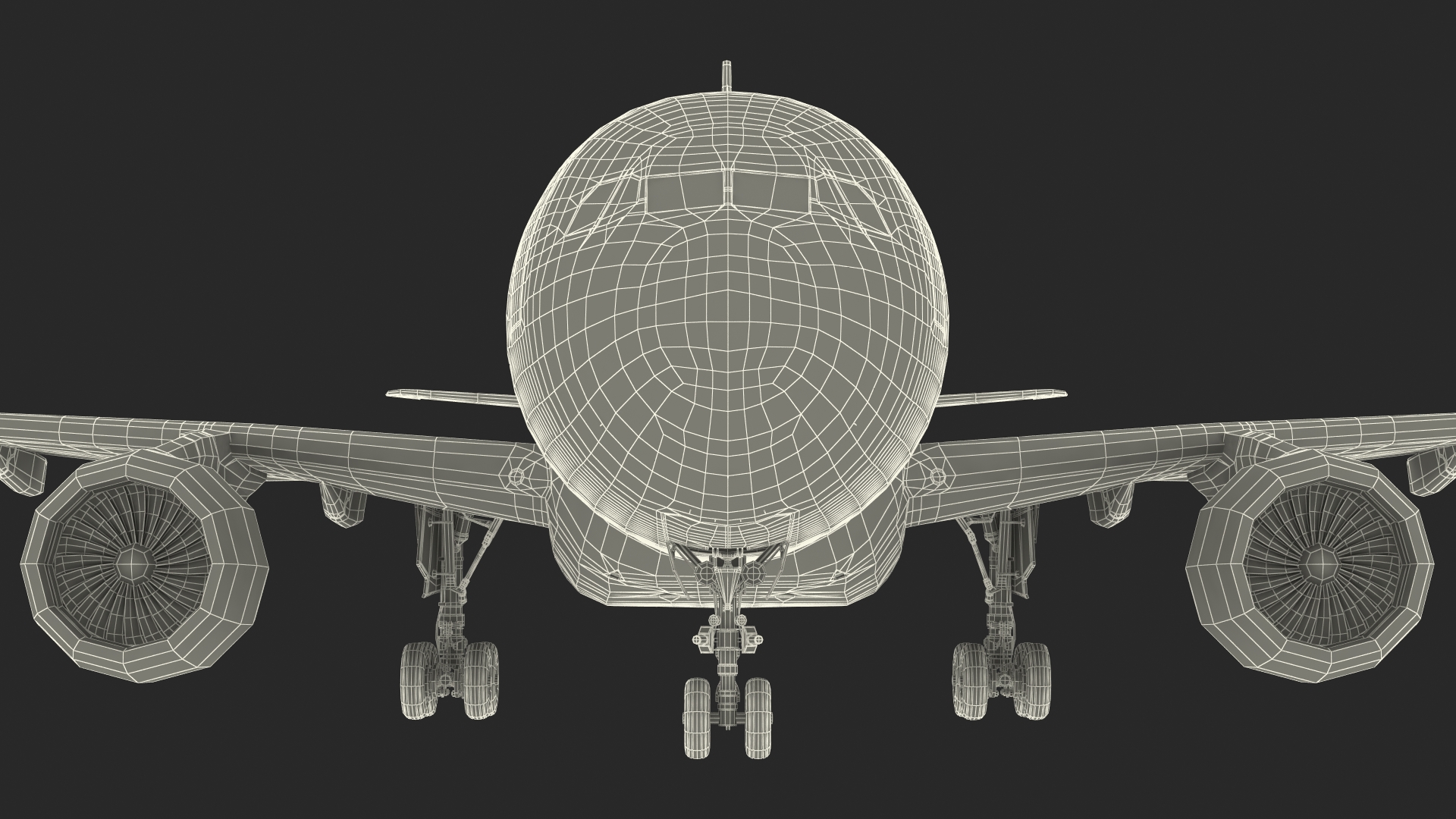 3D Airbus A330-200 Northwest Airlines Rigged