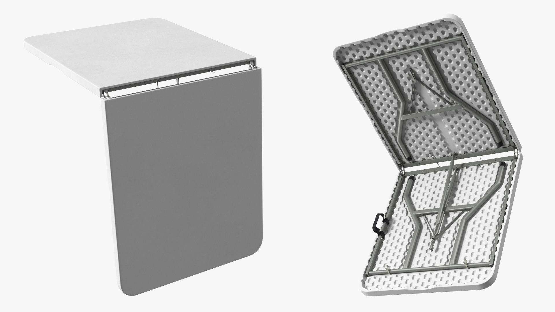 3D model Voting Table with Form and Pen