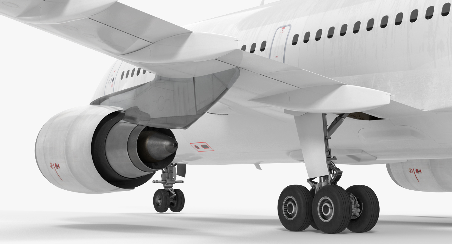 3D Airbus A310 300 Generic model