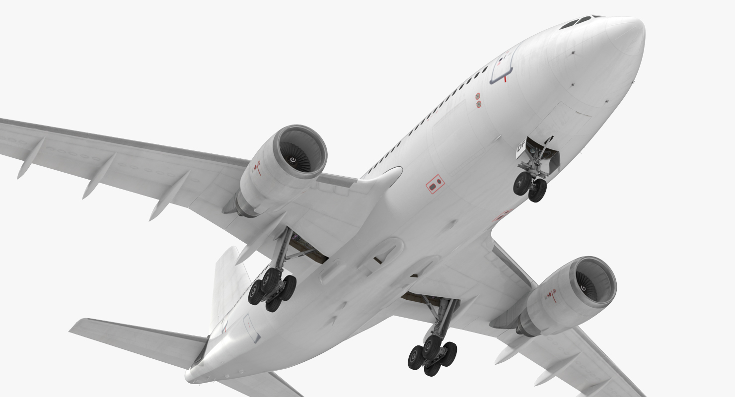 3D Airbus A310 300 Generic model