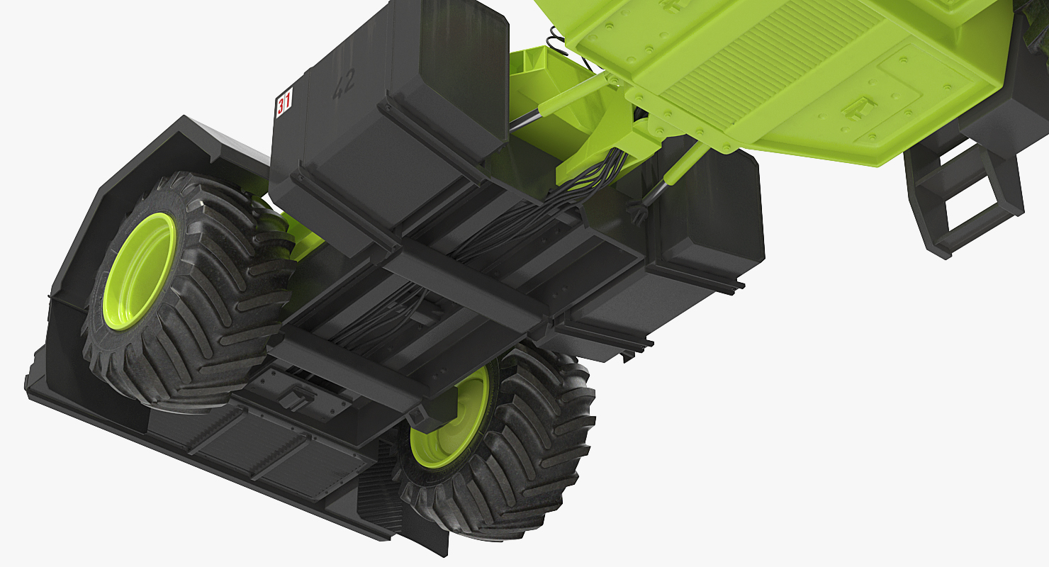 3D model Forage Harvester Generic Clean