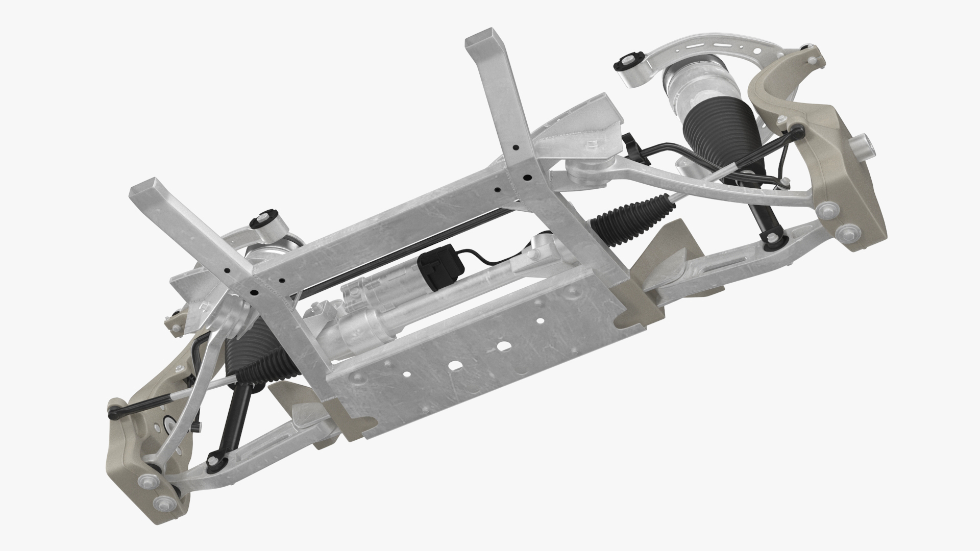 Sedan Front Suspension 3D