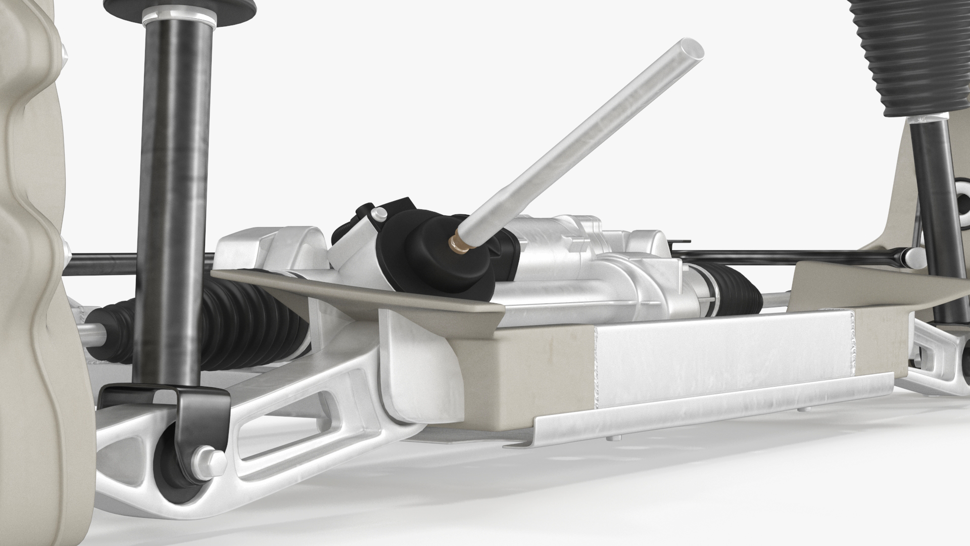 Sedan Front Suspension 3D