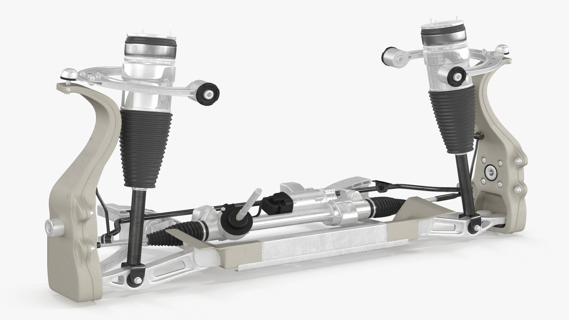 Sedan Front Suspension 3D