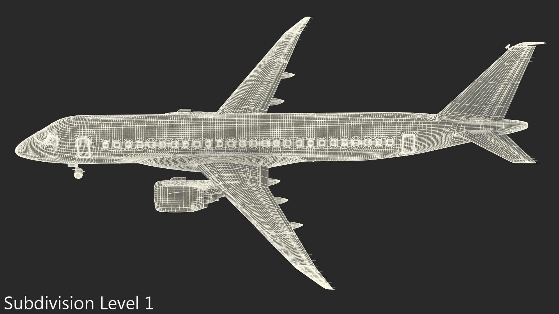 3D Embraer E-Jet E190-E2