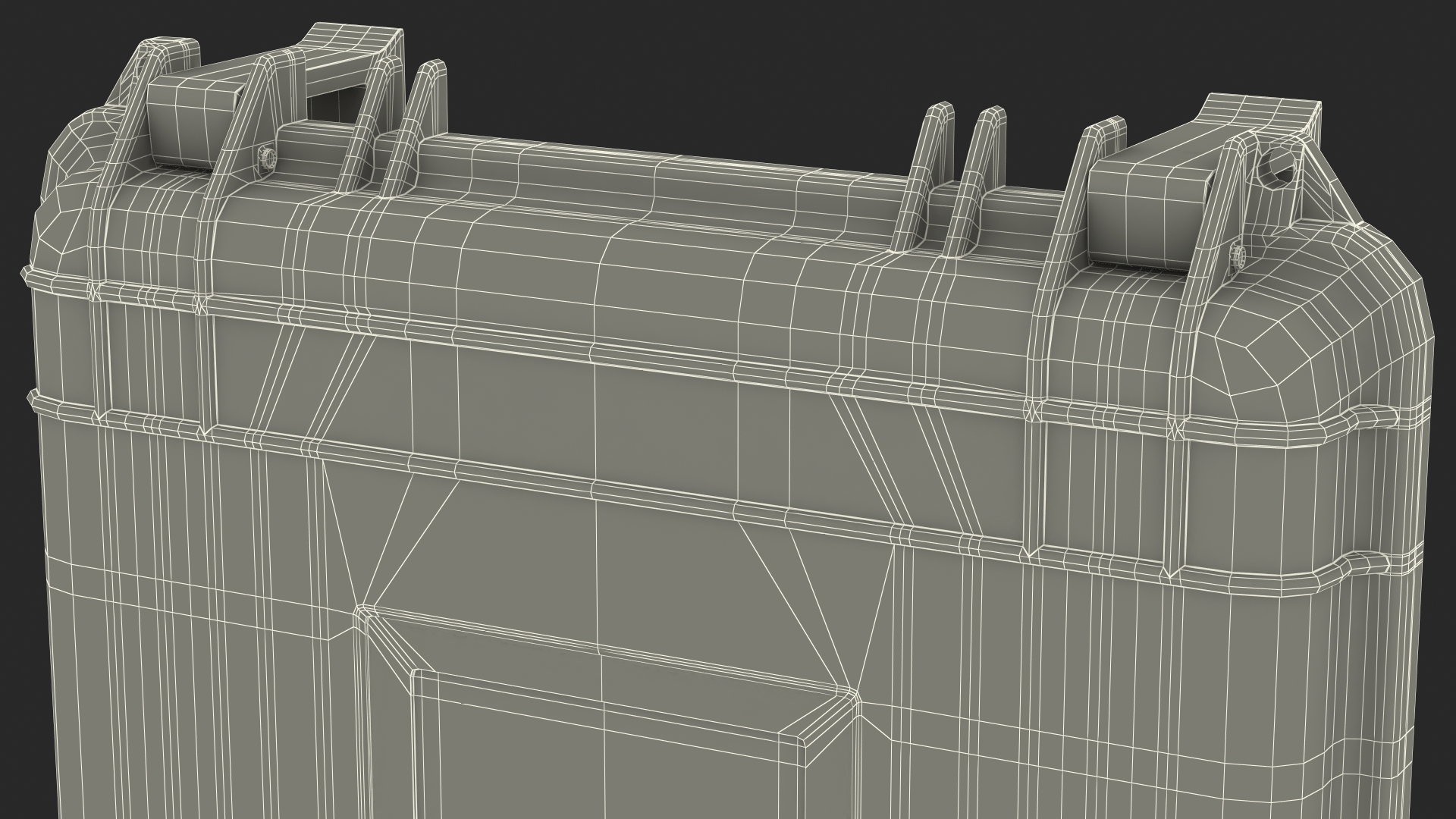 3D Open Nuclear Suitcase