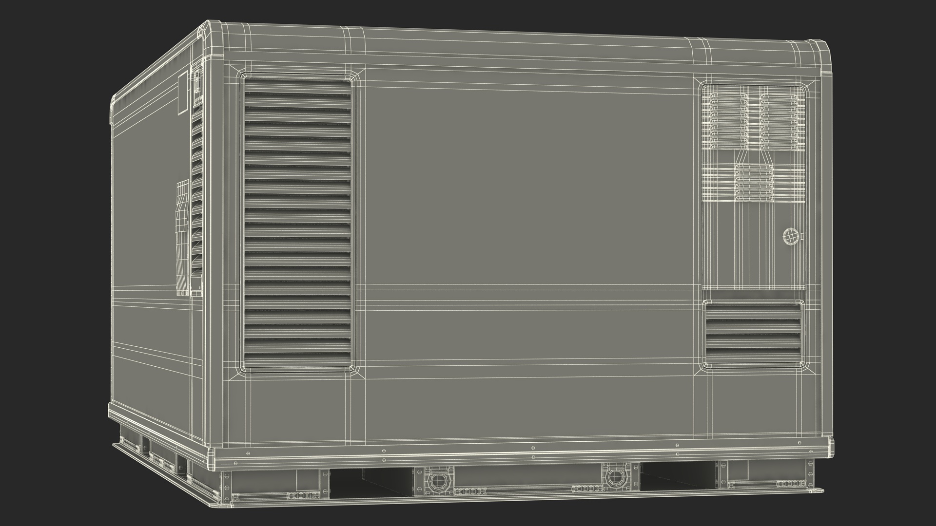 Air Cargo Container 3D model