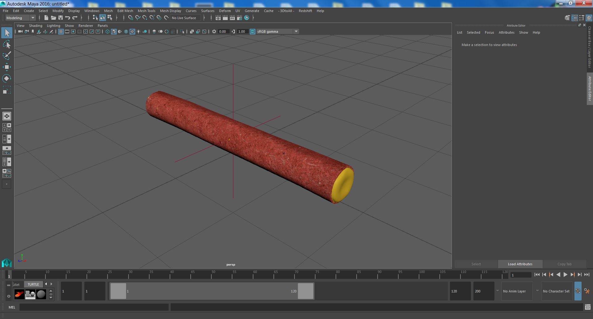 Small Explosive Firecracker 3D