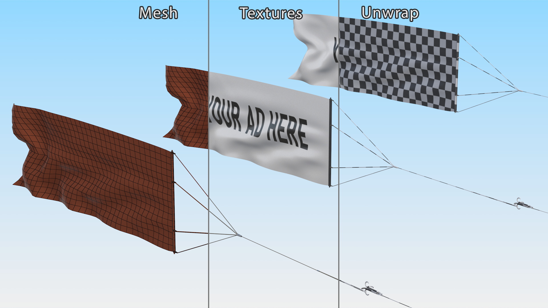 3D Big Advertising Air Banner