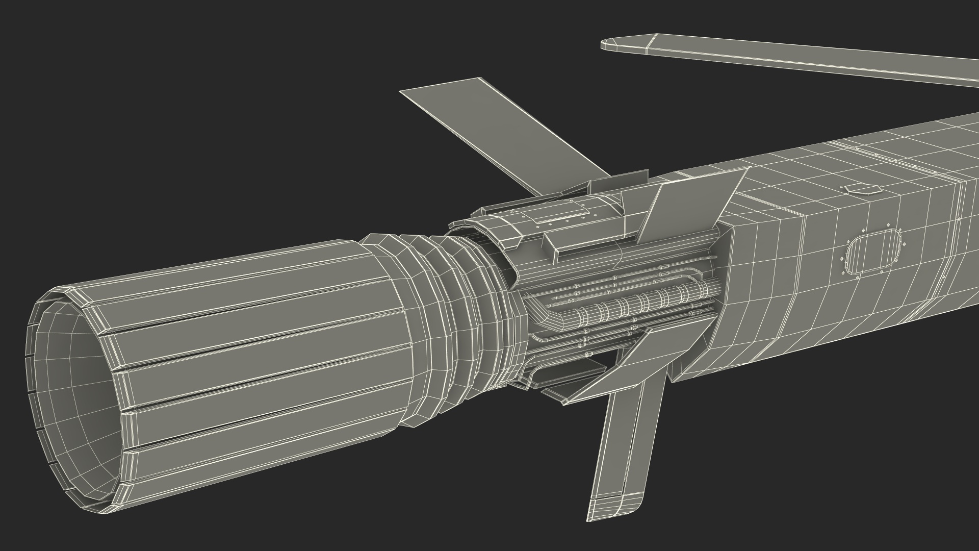 3D Nuclear Cruise Missile Burevestnik 9M730 SSC-X-9 Skyfall