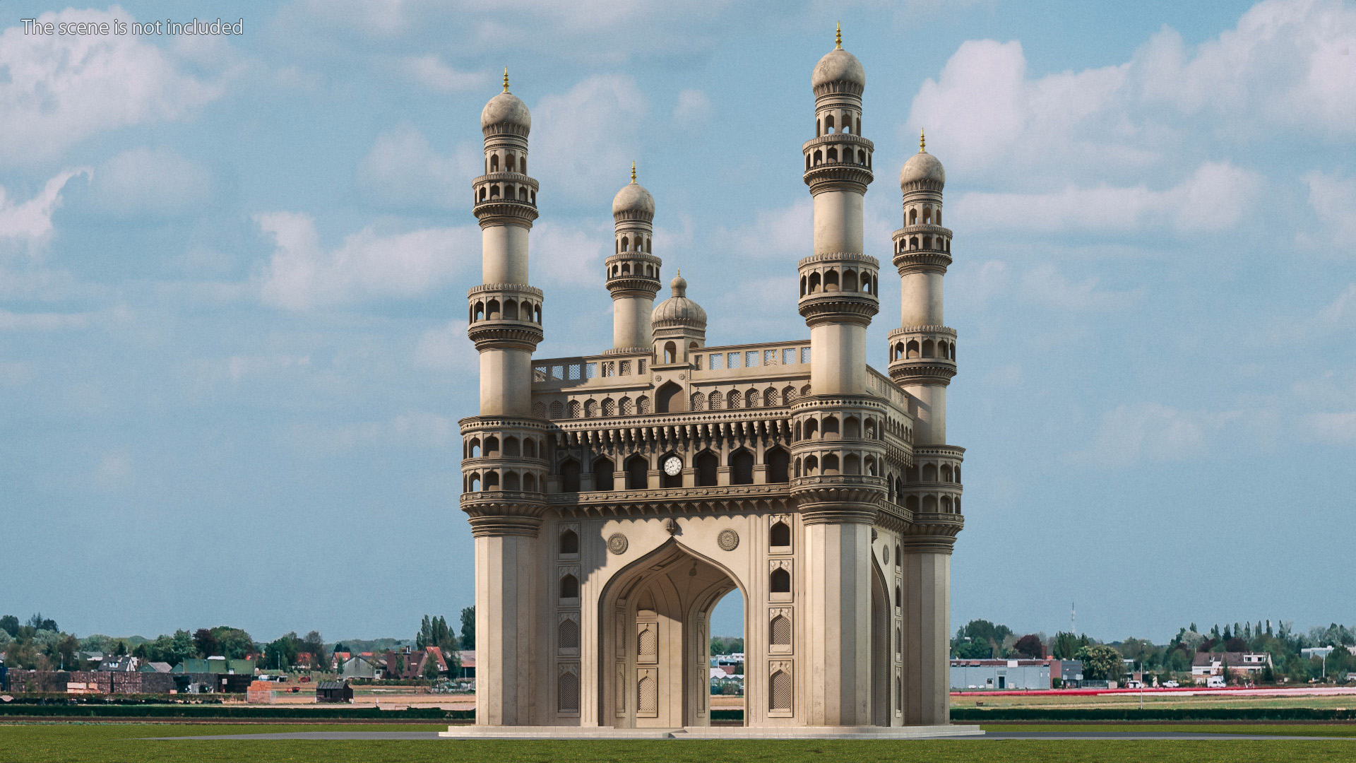 Charminar 3D model